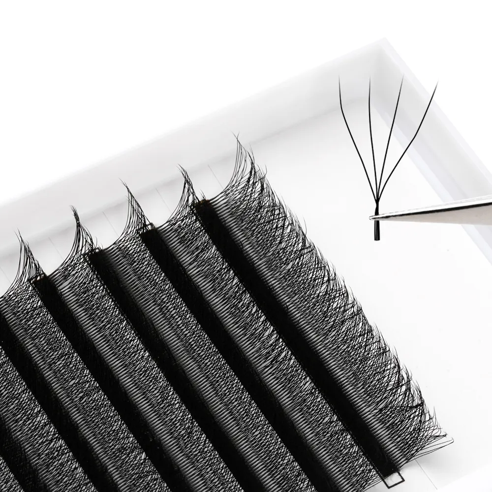 Four Leaf Clover 4D Eyelash Extensions W Shape Lash